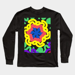 Rainbow pattern Long Sleeve T-Shirt